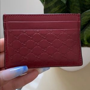 GUCCI credit card holder